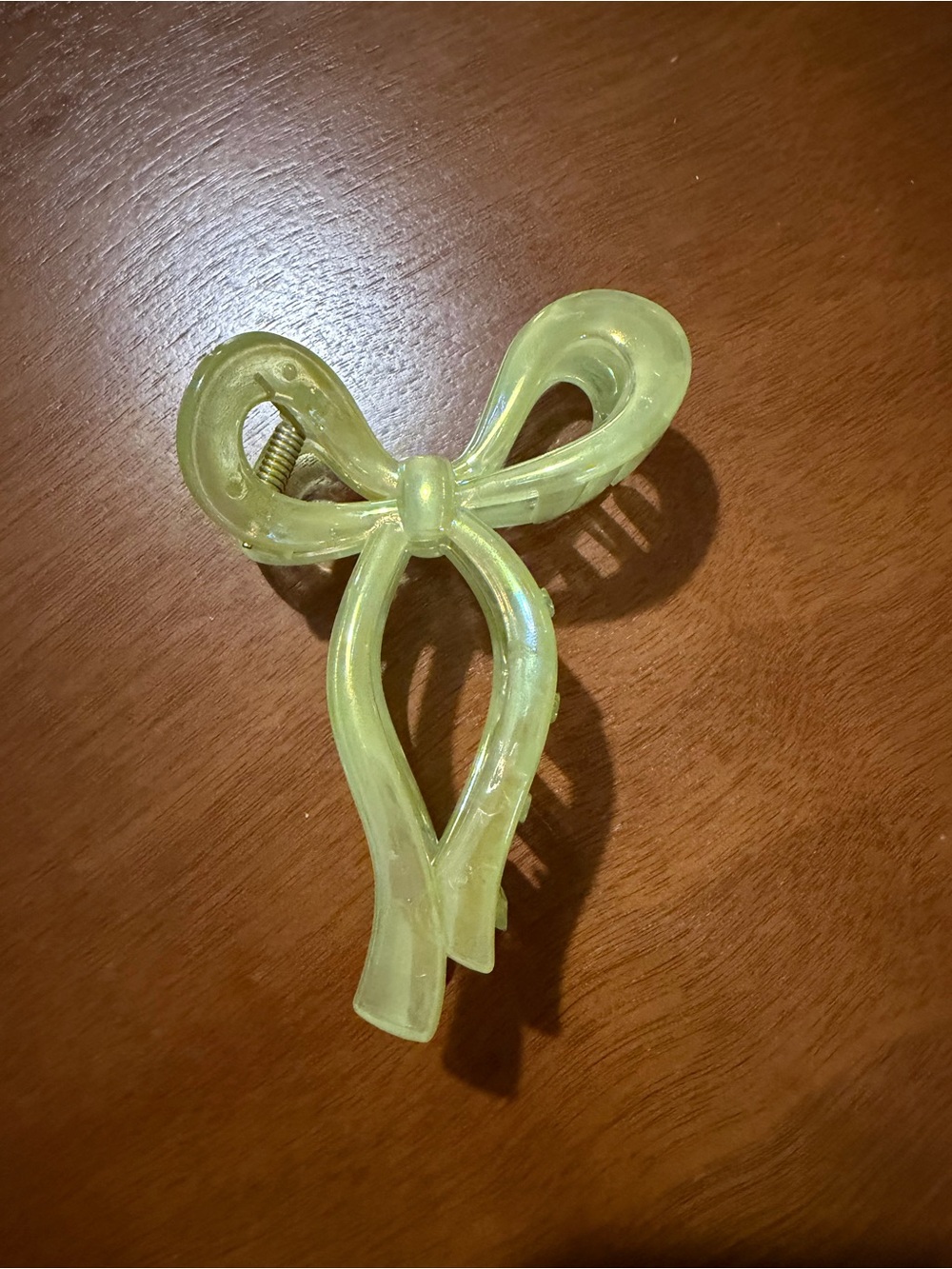 Yellow Bow Hair Claw Clip - Stylish Women’s Hair Accessory